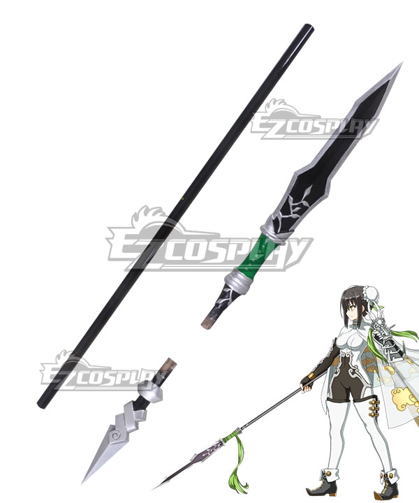 Fate Grand Order Lancer Qin Liangyu Spear Cosplay Weapon Prop