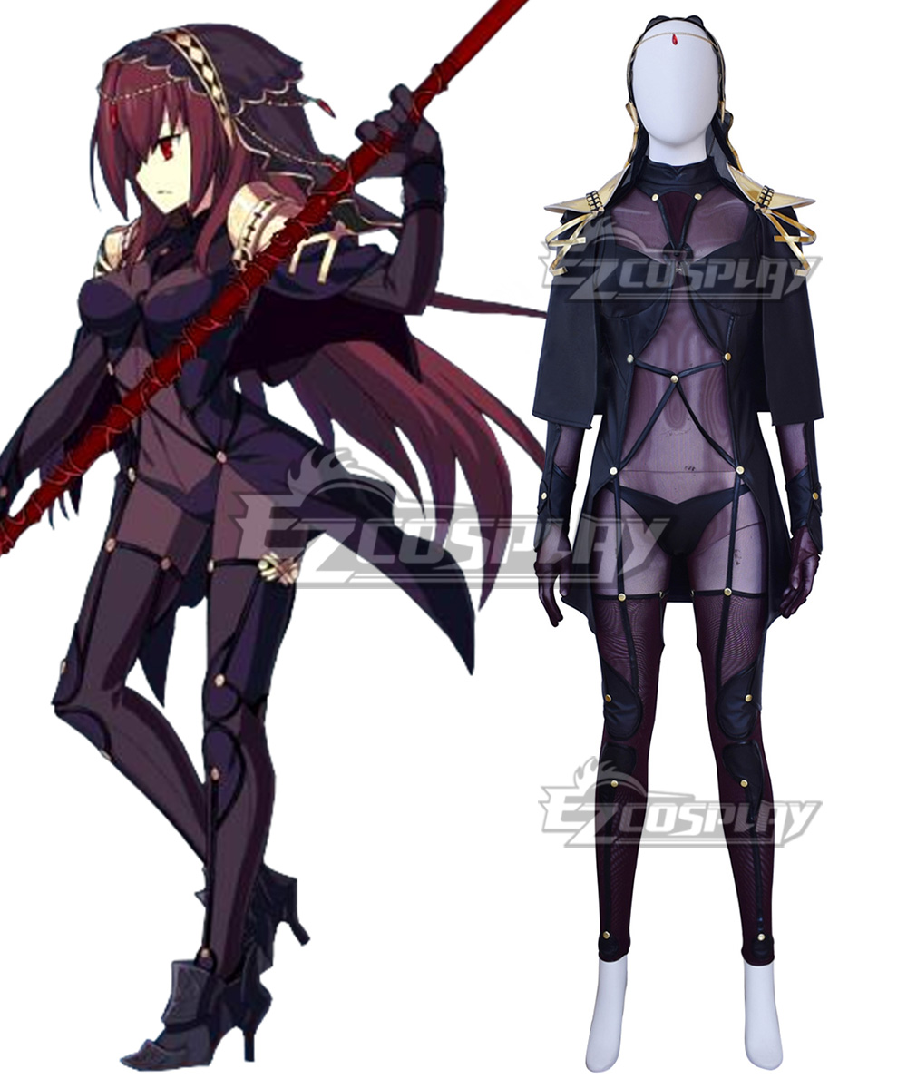 Fate Grand Order Lancer Scathach Cosplay Costume