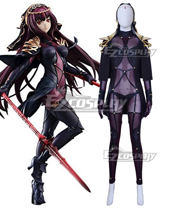 Fate Grand Order Lancer Scathach New Edition Cosplay Costume