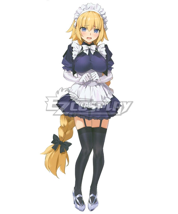 

Fate Grand Order Ruler Joan Of Arc Jeanne D'Arc Maid Wear Cosplay Costume