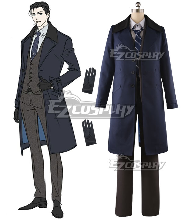 Fate Grand Order Ruler Sherlock Holmes Crutch Cosplay Costume