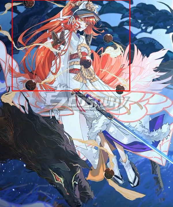 Fate Grand Order Takizawa Bakin Red Cosplay Wig