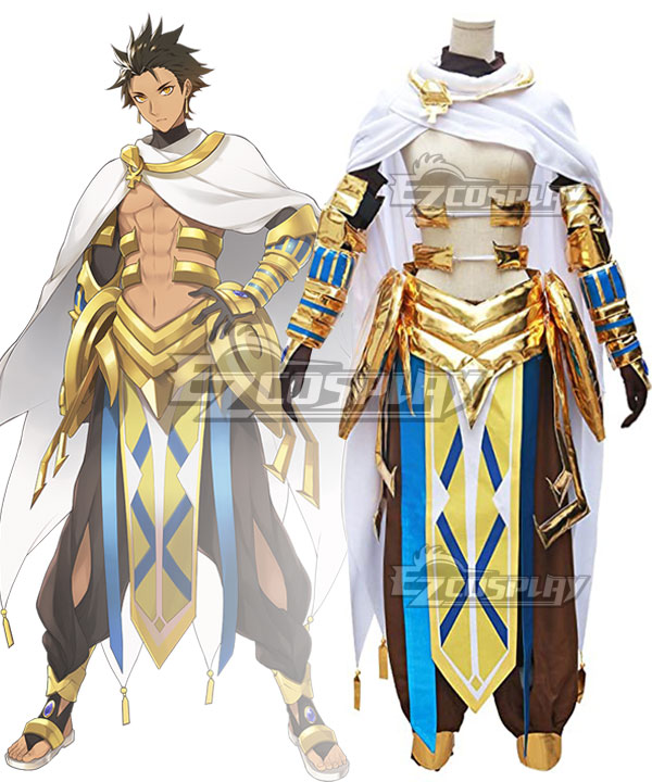 Fate Prototype: Fragments Rider Ozymandias Ramesses II New Edition Cosplay Costume