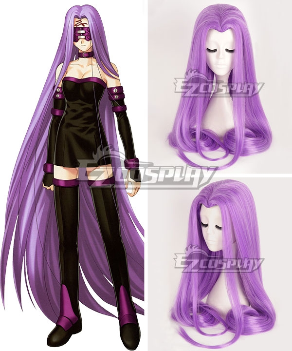 Fate Stay Night Fate Grand Order Rider Medusa Purple Cosplay Wig