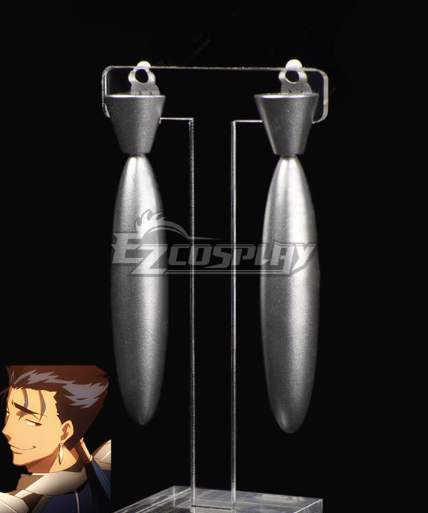 

Fate Stay Night FGO Lancer Cu Chulainn Ear Clips Cosplay Accessories Prop