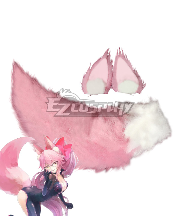 Fate/EXTRA Fate Grand Order Assassin Tamamo no Mae Pink Cosplay Accessory Prop