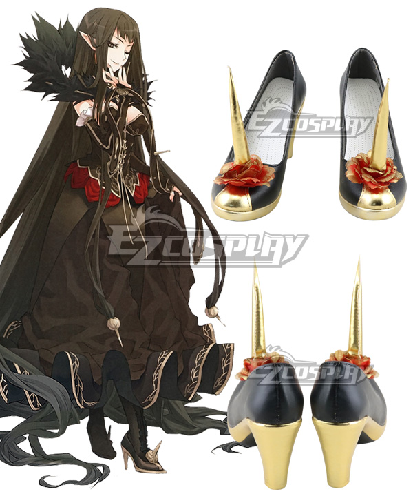 Fate/Grand Order Semiramis Black Cosplay Shoes