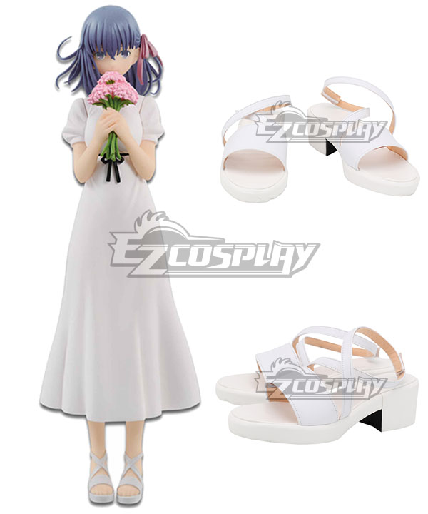 Fate/stay night Heaven's Feel Sakura Matou White Cosplay Shoes