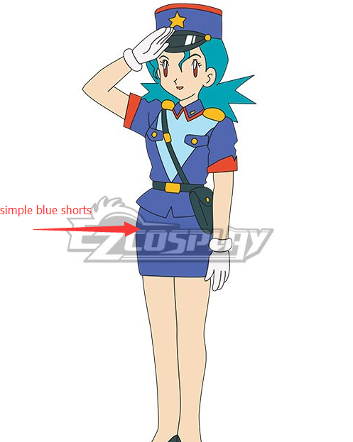

Pokémon Officer Jenny Cosplay Costume