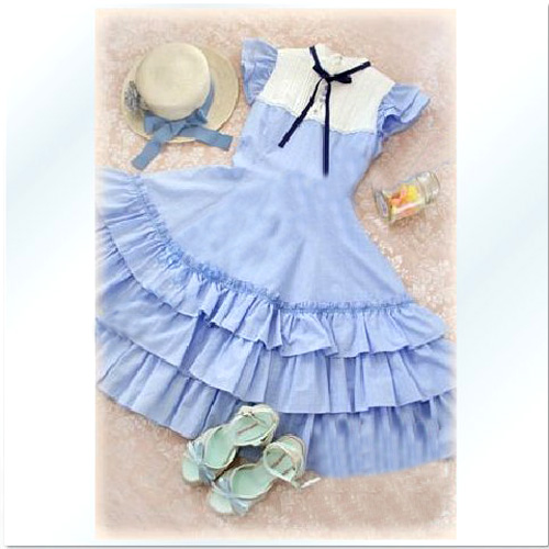 

Hawaii Ocean Cute Girl Lolita Cosplay Costume