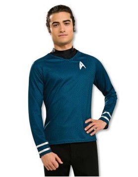 Star Trek Movie 2009 Grand Heritage Blue Shirt Adult Costume