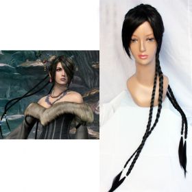 Final Fantasy X 10 LuLu Cosplay Wig