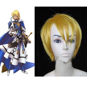 Guilty Gear Ky Kiske Gold Cosplay Wig