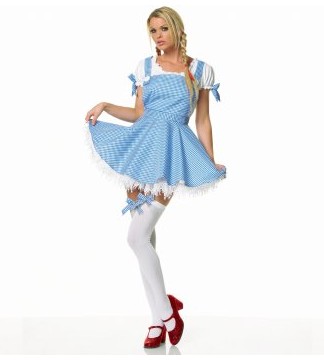 

Wizard of Oz Dorothy Apron Dress Adult Costume EWO0007