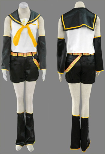 Vocaloid Kagamine Rin Cosplay Costume - C Edition