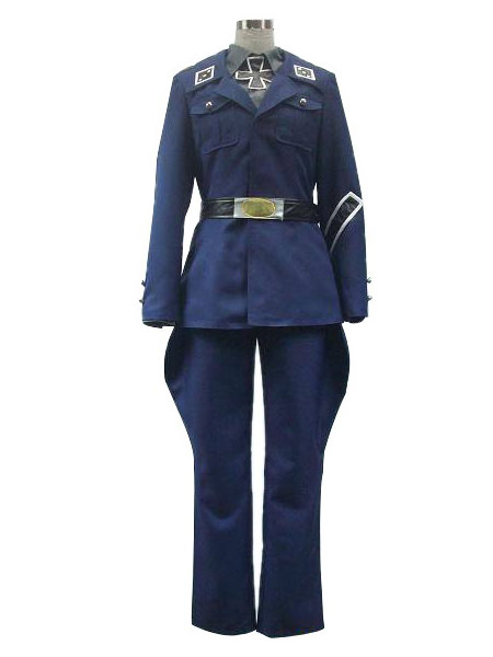 Prussia Gilbert Beilschmidt Cosplay Costume from Axis Power