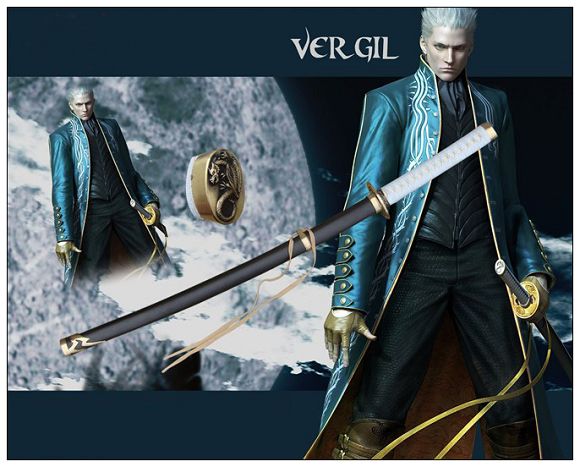 

Devil May Cry Vergil Cosplay Sword