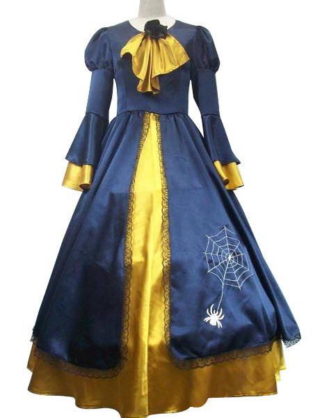 

Vocaloid Kagamine Rin Blue And Yellow Cosplay Costume