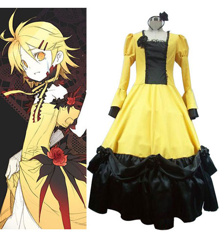 

Vocaloid Rin Kagamine Yellow Cosplay Costume