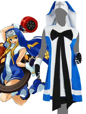 Guilty Gear Bridget Blue Cosplay Costume