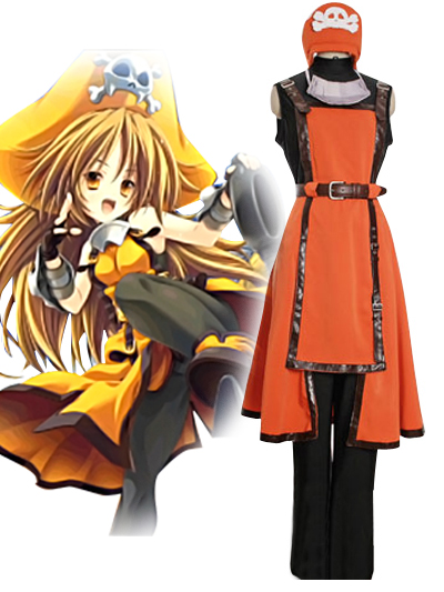 Guilty Gear Jellyfish Pirate May Cosplay Costume