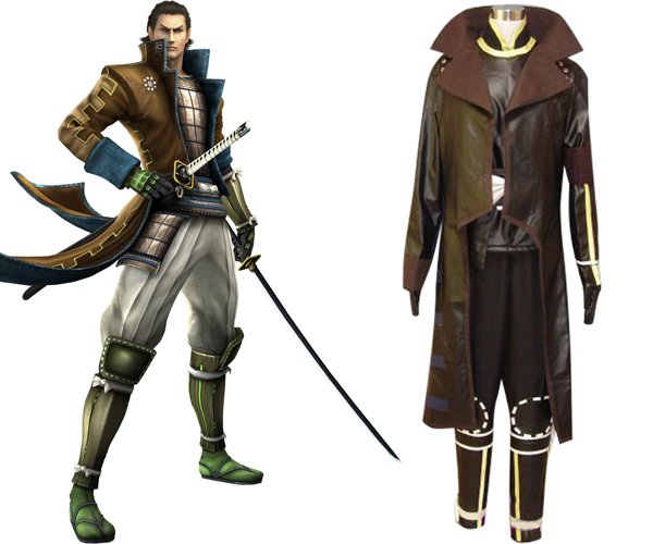 

Devil Kings Sanguko Basara 2 Katakura Kagetsuna Cosplay Costume - A Edition