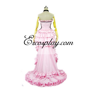 chobits chii pink dress Chobits Chii pink lolita dress cosplay costume with nice quality silk satin made