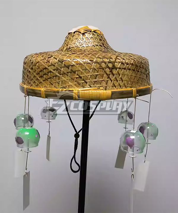 Demon Slayer: Kimetsu no Yaiba Hotaru Haganezuka Bamboo Hat Cosplay Weapon Prop