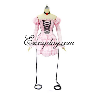 chii pink dress cosplay Chobits Chii Pink Dress Lolita Cosplay Costume