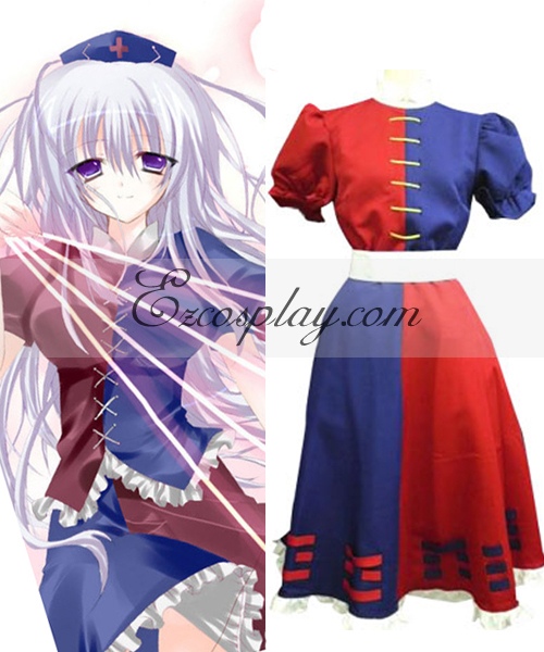 

Touhou Project Mooner Yagokoro Eirin Cosplay Costume