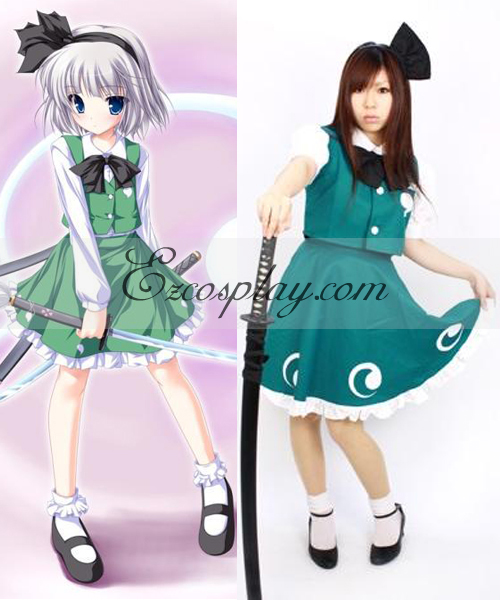 

Touhou Project Ghost Youmu Konpaku Cosplay Costume