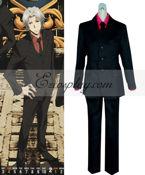 Katekyo Hitman Reborn! Gokudera Hayato Cosplay Costume