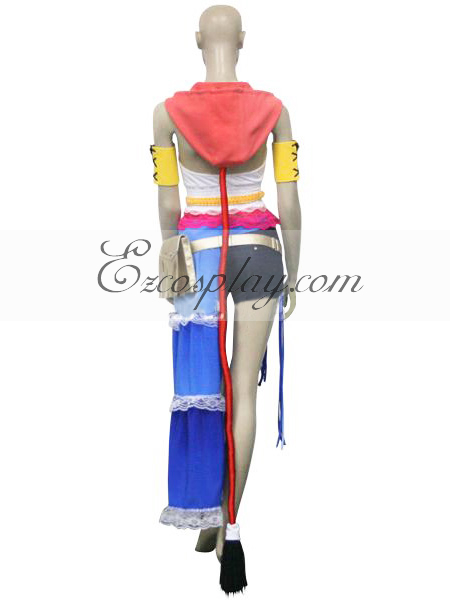 Final Fantasy X-2 FF10-2 Yuna Cosplay Costume