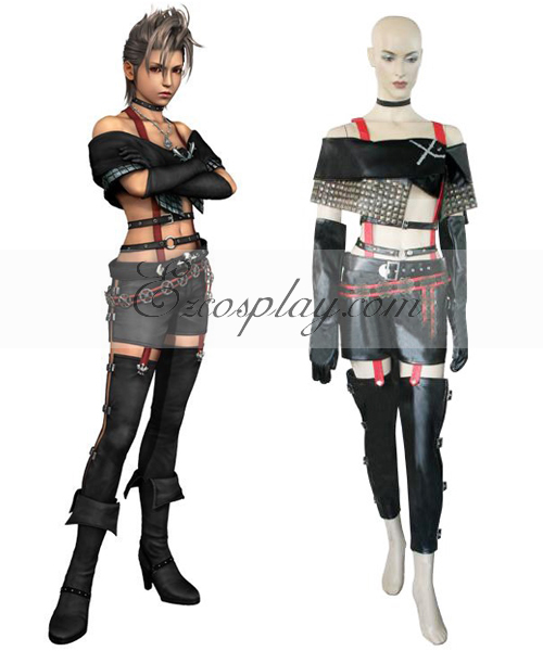 Final Fantasy X-2 FFX2 Paine Cosplay Costume
