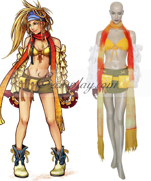 

Final Fantasy X-2 FF10-2 Rikku Cosplay Costume