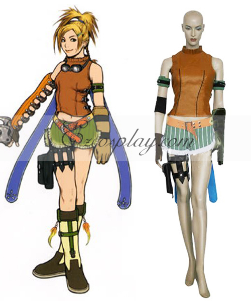 Final Fantasy X Rikku Cosplay-Kostüm