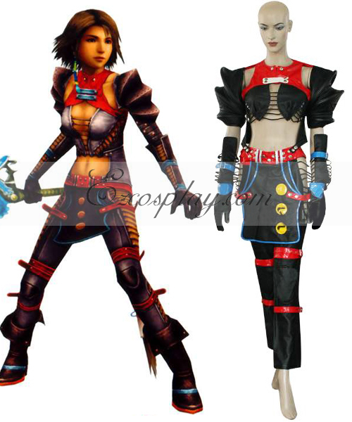 Final Fantasy X-2 Warrior Yuna Cosplay Costume