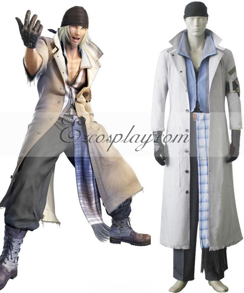Final Fantasy XIII Snow Villiers Cosplay Costume