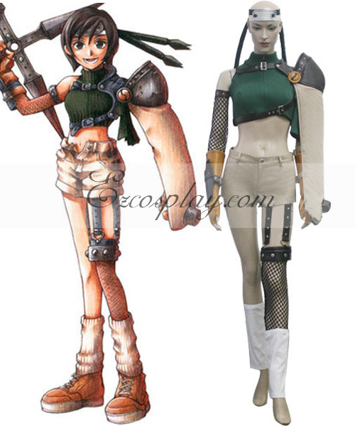 Final Fantasy VII Yuffie Kisaragi Cosplay-Kostüm – C Edition