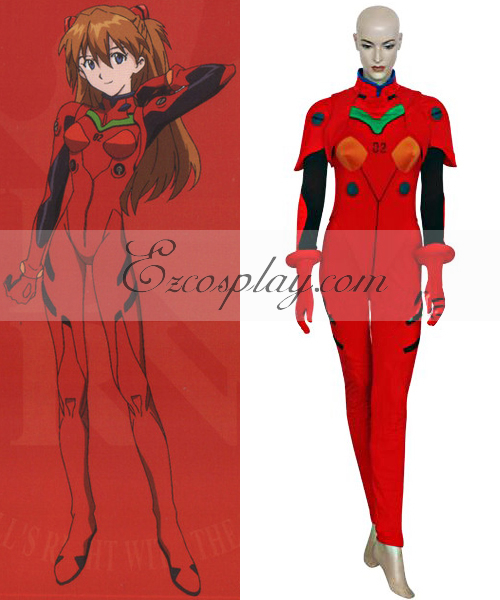 

Neon Genesis Evangelion Asuka Plugsuit Cosplay Costume