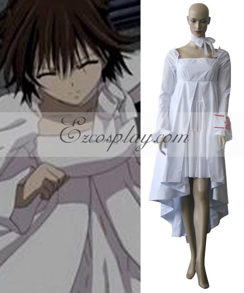 Vampire Knight Yuuki Cross White Gown Cosplay Costume