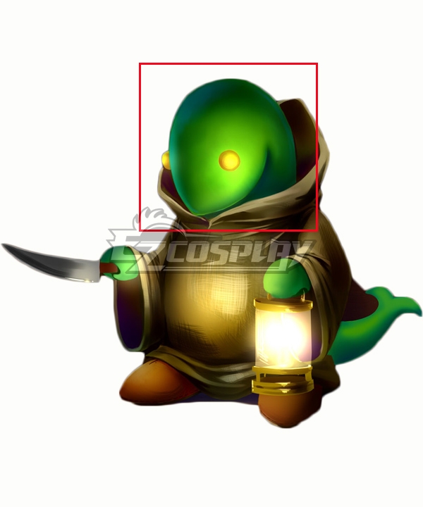 

Final Fantasy FF Tonbery Green Mask Cosplay Accessory Prop