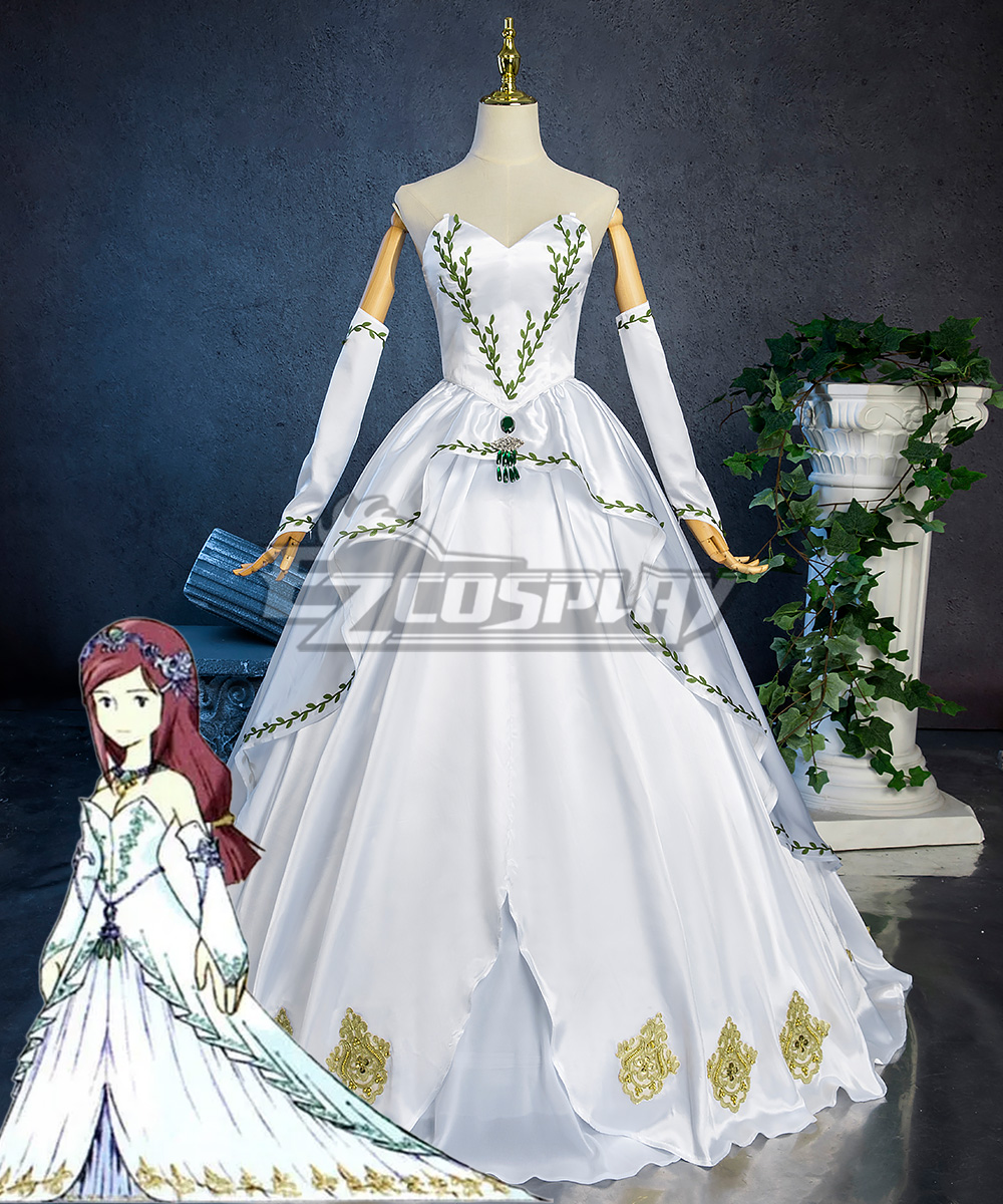 Final Fantasy IX FF9 Garnet til Alexandros princess dress Cosplay Costume - Premium Edition