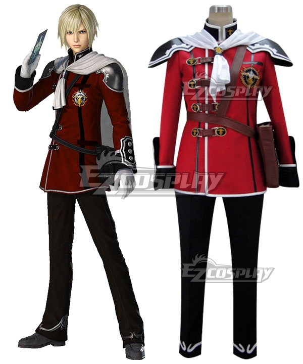 Final Fantasy type-0 Ace Formal  Uniform Cosplay Costume