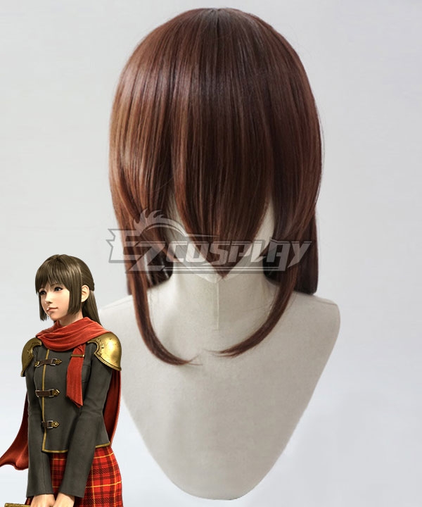 Final Fantasy Type-0 Deuce Brown Cosplay Wig