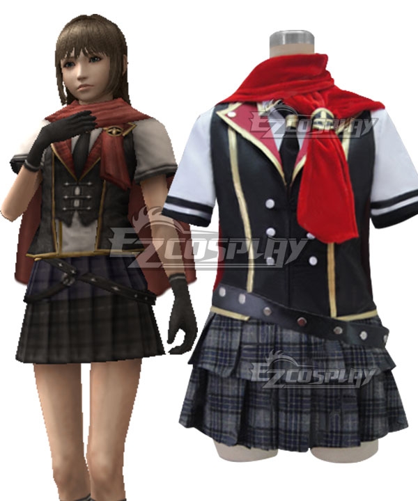 Final Fantasy type-0 Deuce Summer Uniform Cosplay Costume