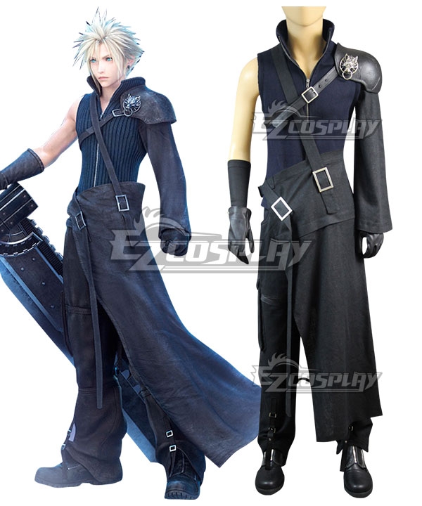 Final Fantasy VII: Advent Children FF7 Cloud Strife Cosplay Costume Premium Edition