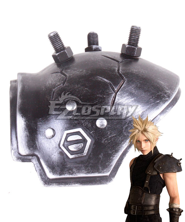 Final Fantasy VII FF7 Remake Cloud Strife Pauldrons Cosplay Accessory Prop