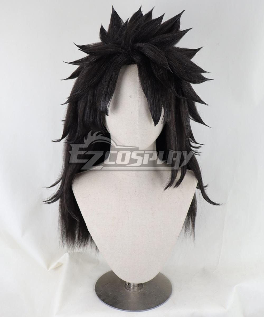 Final Fantasy VII Rebirth FF7R Vincent Valentine Black Cosplay Wig