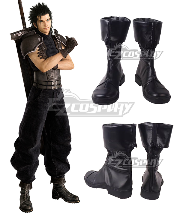 Final Fantasy VII Rebirth FF7R Zack Fair Cosplay Shoes